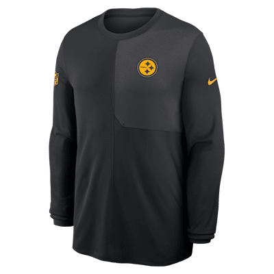 Pittsburgh Steelers Sideline Coach Men's Nike Dri-FIT NFL Long